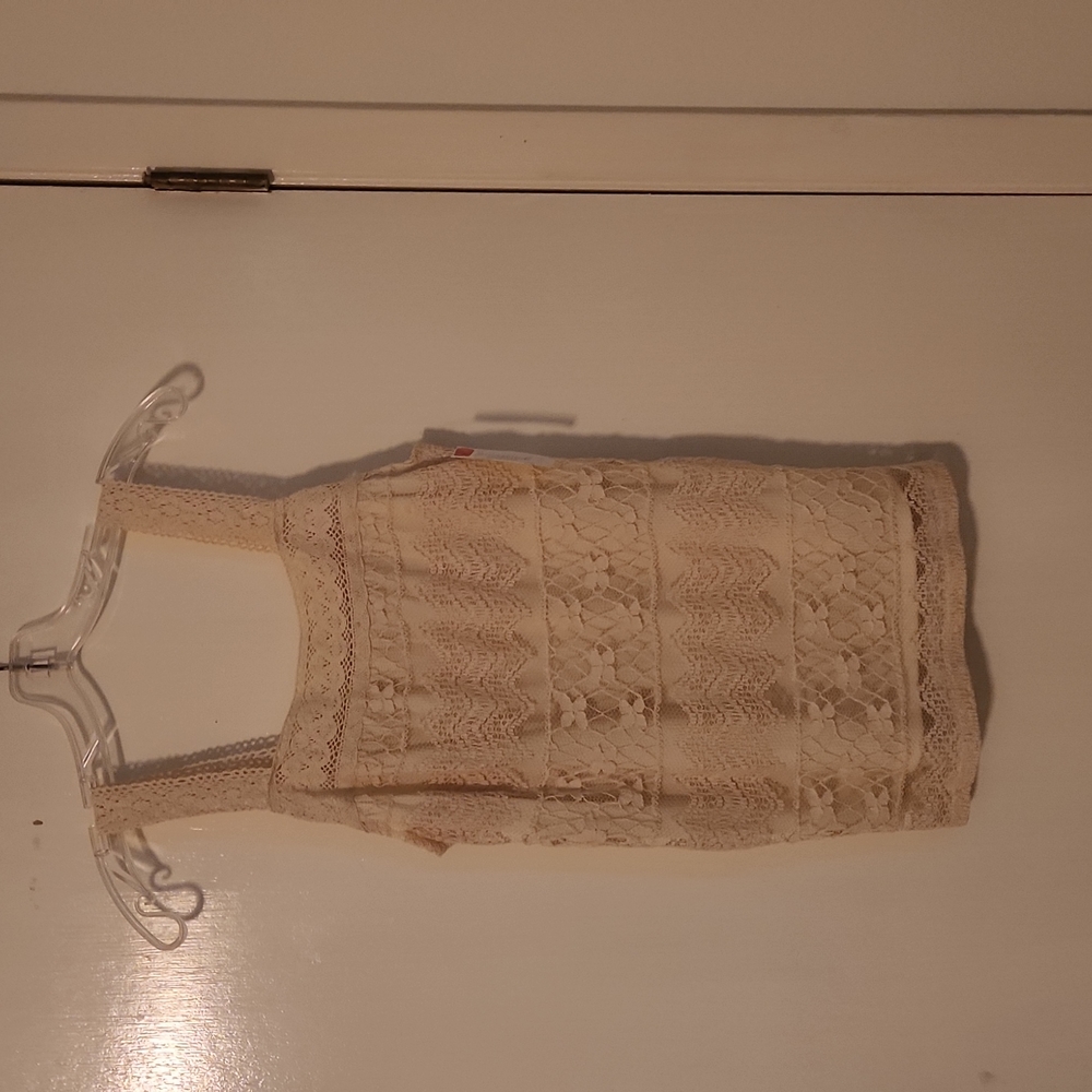 Lined Lace Top